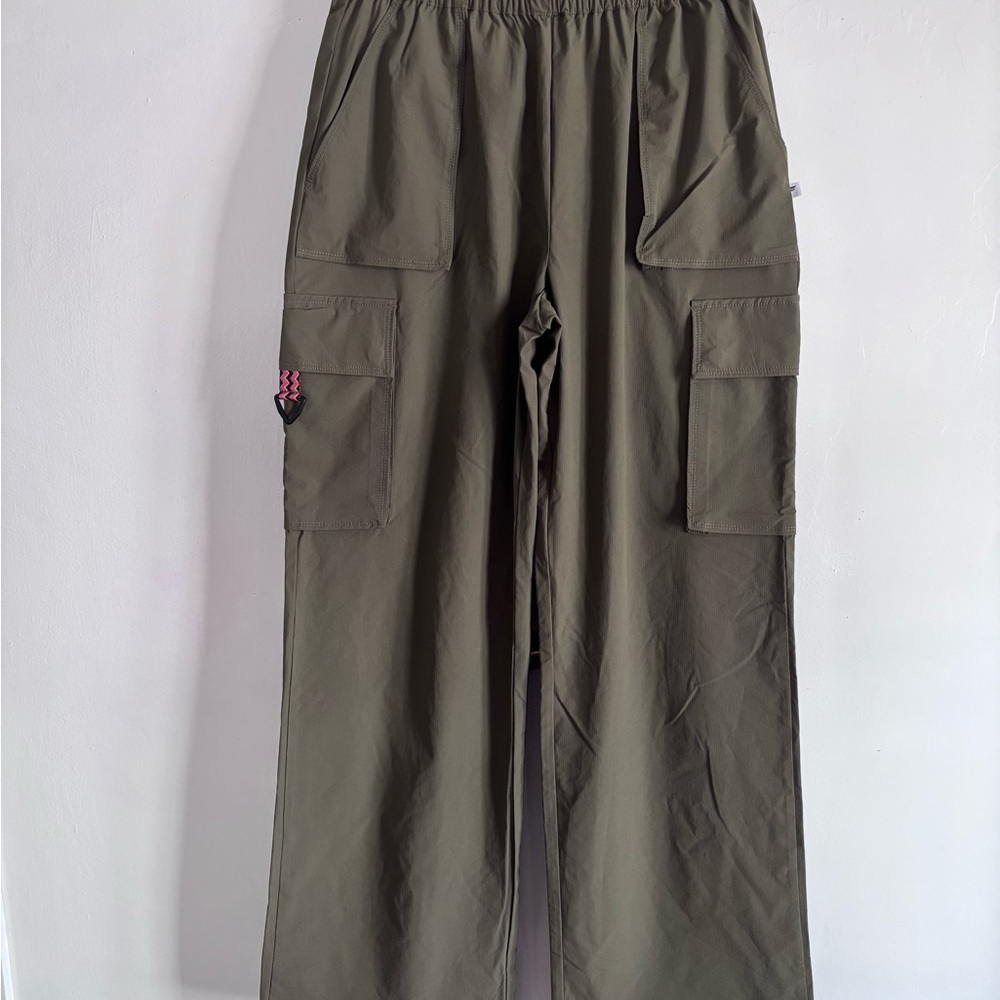 Fabletics Women's Olive Wide Leg Pants